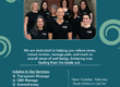 Sierra Madre Massage therapeutic massage flyer showing staff