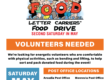 stamp out hunger with foothill unity center flyer