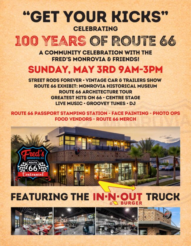 Fred's Monrovia celebrates 100 years of Route 66
