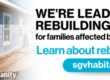 habitat for humanity rebuilding efforts banner