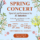 Spring Concert at Moffett's flyer for April 25th