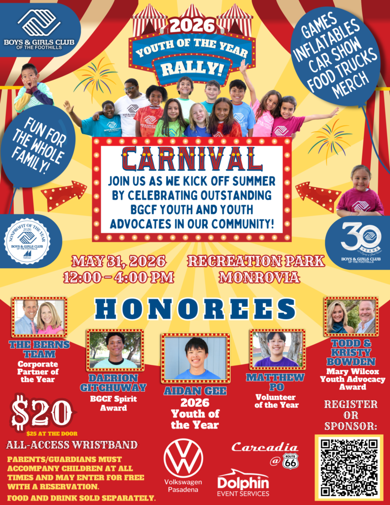 Boys and Girls Club Youth of the Year Carnival 