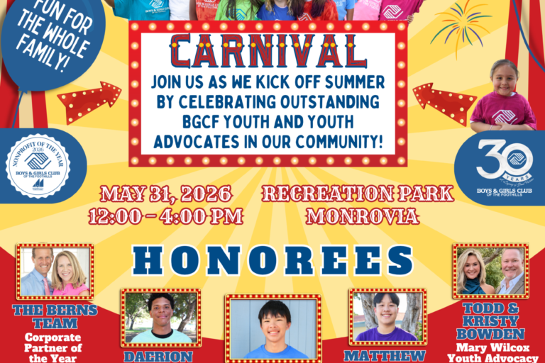 Boys and Girls Club Youth of the Year Carnival