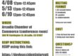 James Doyle ABC Group meeting schedule