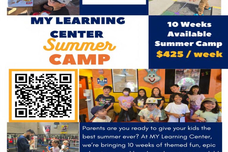 My Learning Center Summer Camp available