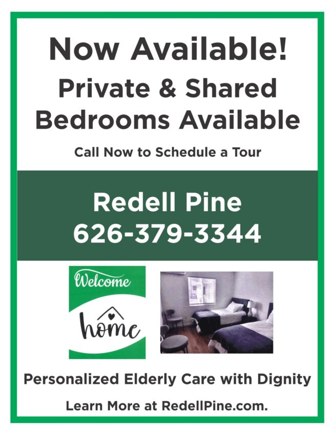 private & shared bedrooms available with Redell Pine