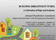 flyer to save the date for Hope House's annual fundraising