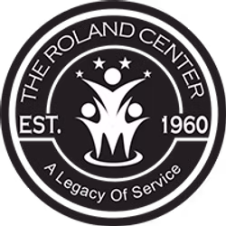 The roland center logo
