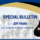 Jeff Prang special bulletin header