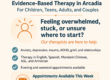 Aspire Counseling Group therapy info flyer