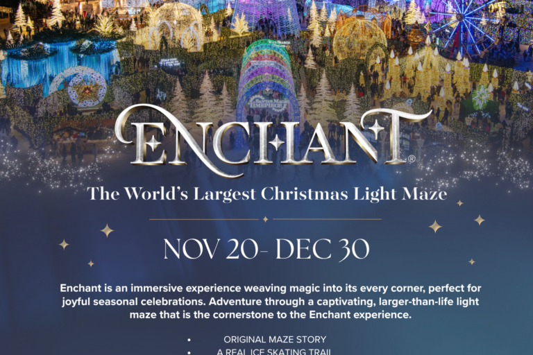 Enchant is back flyer for holiday of 2026