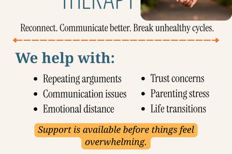 couples therapy available from Aspire Counseling Group