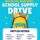 Foothill Credit Union back to school backpack drive flyer