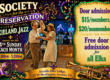 Arcadia Elks Lodge dixieland jazz dance event on the 4th Sunday