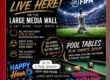flyer for FIFA world cup games live at the Bit Tavern