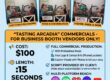 Tasting Arcadia podcast flyer from Pure Media Marketing