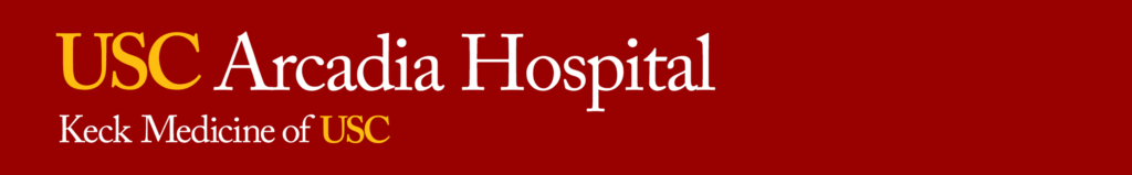 USC Arcadia Hospital news banner