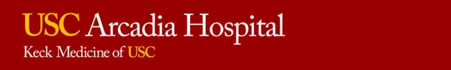 USC Arcadia Hospital news banner