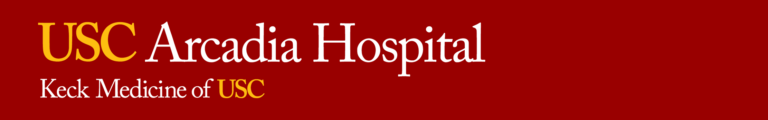 USC Arcadia Hospital news banner