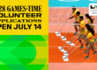 LA28 games volunteer applications flyer