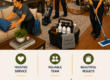 Optimal Cleaning Services cleaning flyer with info
