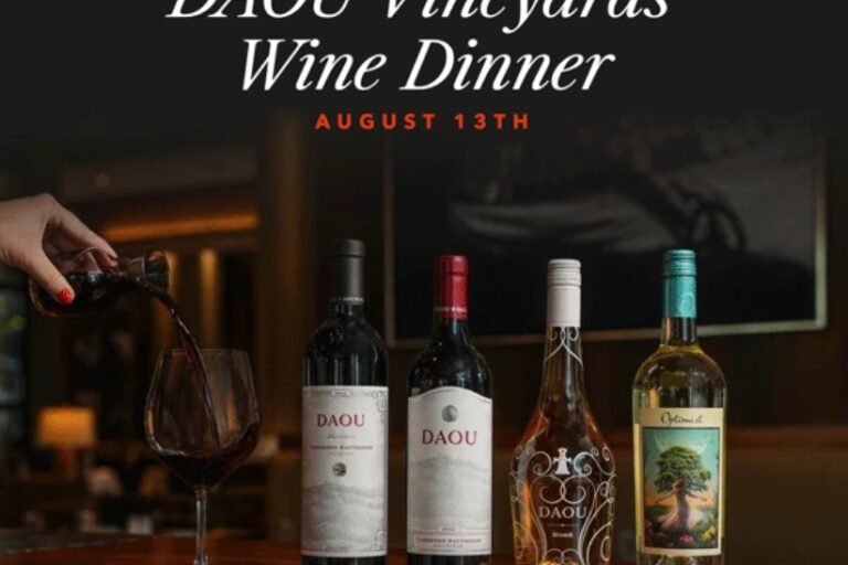 Daou vineyards wine dinner at Fogo de Chao