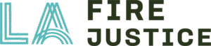 LA Fire Justice lobo LA Fire Justice logo