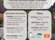 Smart Irrigation Month home landscape contest flyer from Upper SGV Water District