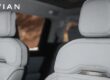interior of a Rivian car
