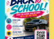 Wheels Up Connection back to school info flyer