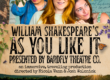As You Like It flyer for the Arboretum's Shakespeare in the Park