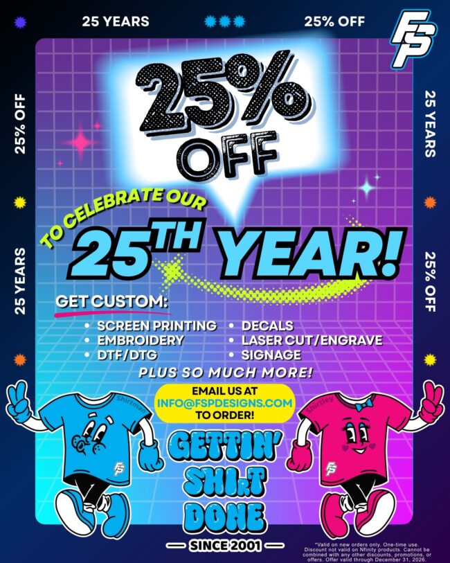 FSP 25th year anniversary