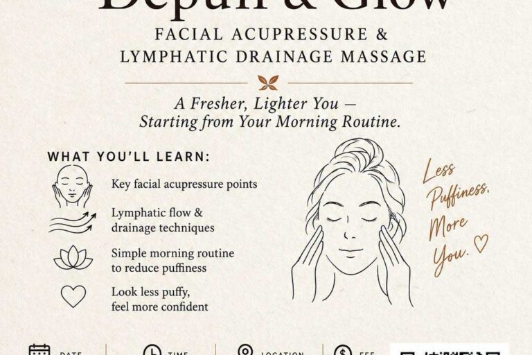 Breeze skincare depuff and glow workshop flyer updated