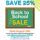 ReStore back to school sale flyer
