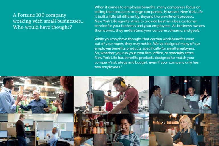 small business cimmitment flyer from Esli Garcia of New York Life