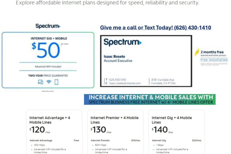 Spectrum Reach August specials list