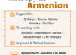 Aspire Counseling has therapy in Armenian flyer
