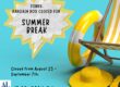 Bargain Box closed for summer notice