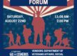Judy Chu's annual veteran's forum flyer