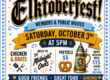 Arcadia Elks Lodge October fest event flyer
