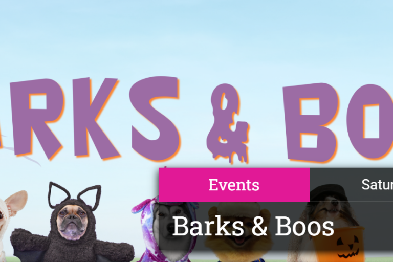 Barks & Boos banner