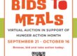 bids to meals flyer from Foothill Unity Center