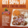October specials flyer from Cabrera's