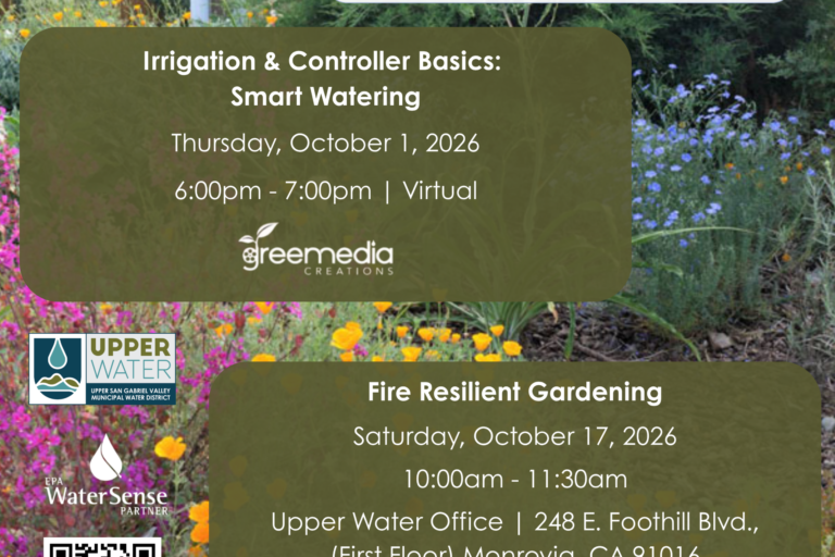 upper water landscaping workshop