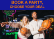 book a party at Dave & Buster's