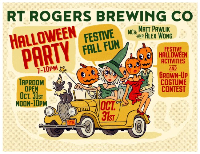 RT Rogers Brewing Co, Halloween party