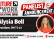 future of work podcast panelist announcement for Alysia Bell
