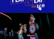 Dave & Buster's play and eat banner