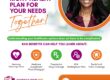 RAS benefits flyer for health plan options with Ragan Smalls' headshot