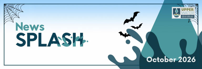 October news splash banner from Upper Water